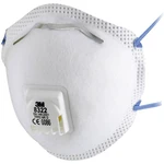 3M 8322 70071534070 respirátor proti jemnému prachu, s ventilom FFP2 10 ks DIN EN 149:2001, DIN EN 149:2009