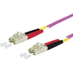 Metz Connect 151S1JOJO50E optické vlákno LWL prepojovací kábel [2x zástrčka LC - 2x zástrčka LC] 50/125 µ Multimode OM4