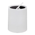 Biały kosz na śmieci Wenko Atri, 6 l