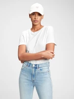 GAP White women's t-shirt organic vintage