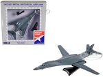 Rockwell International B-1B Lancer Bomber Aircraft "Boss Hawg" United States Air Force 1/221 Diecast Model Airplane by Postage Stamp