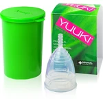 Yuuki Soft 1 + kelímek menstruační kalíšek velikost small (⌀ 41 mm, 14 ml) 1 ks