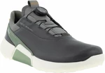 Ecco Biom H4 BOA Mens Golf Shoes Magnet/Frosty Green 46 Calzado de golf para hombres