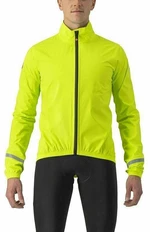 Castelli Emergency 2 Rain Jacket Electric Lime S Chaqueta Chaqueta de ciclismo, chaleco