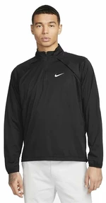 Nike Repel Tour Mens 1/2-Zip Golf Jacket Black/White S Chaqueta