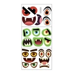 Halloween Pumpkin Stickers Crafts Decorative Decals For Halloween Face Expression Stickers Halloween Party Favors For Home