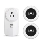 AC 110v 220v 240V 1CH light/lamp US American standard socket Wireless remote control switch 433mhz power on off smart plug