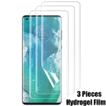 3PCS For Motorola Moto G8 Power Lite Screen Protector Hydrogel Film Anti Scratch for Moto G6 G7 G8 G9 Plus Not glass