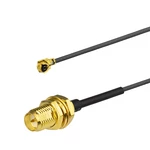 Superbat IPX / U.FL to RP-SMA Female O-ring Pigtail 50 Ohm Cable RG178 15cm for WIFI