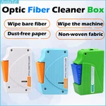 Optical Fiber Connector Cleaing Box/Fiber Optic Conector Cleaning Cassette, 500 times Cassette Cleaner Cleaner Box for SC/ST/FC