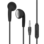 Music Earplugs Subwoofer With Mic Qulity Earbud In-line Headset Heavy Bass With Wheat Earphones Wired Voice Headset