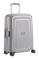 Samsonite Kabinový cestovní kufr S'Cure Spinner 34 l - stříbrná