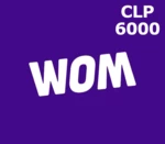 Wom 6000 CLP Mobile Top-up CL