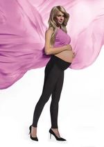 Bas Bleu Legginsy ciążowe AMI z elastycznego materiału i wygodnym ściągaczem