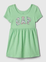 Svetlo zelené dievčenské letné šaty GAP