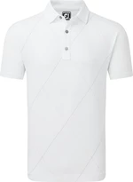 Footjoy Raker Print Lisle White XL Polo košeľa
