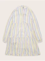 Fialovo-bílé holčičí pruhované šaty Tom Tailor - Holky