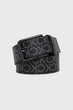 Kožený pásek Calvin Klein pánský, černá barva, K50K508319