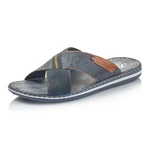 Pantofle RIEKER 21098-14 modrá EU 45