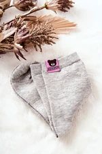 Children's socks with teddy bear Grey