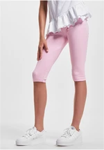 High-waisted shorts for girls, pink for girls
