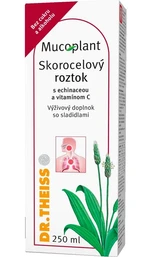 DR. THEISS Mucoplant Skorocelový sirup s echinaceou a vitamín C 250 ml