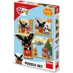 Dino Puzzle set Bing a kamaráti 12 dielikov