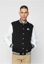 Starter College Fleece Jacket Black/White