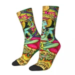 Hip Hop Vintage The Empress Tarot Card Crazy Men's compression Socks Unisex Monster Taro Harajuku Pattern Printed Crew Sock