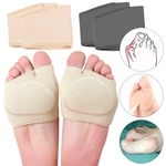 Silicone Gel Half Insoles for Metatarsal Forefoot Pain Relief Shoe Pads Ball of Foot Cushions For Hallux Valgus Corrector Socks