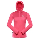 Women's quick-drying sweatshirt ALPINE PRO FANCA neon knockout pink