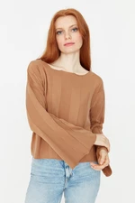 Trendyol Mink Oversize Knitwear Sweater