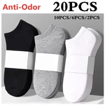 Cotton Slim Breathable Low-Cut Boat Socks Deodorant and Sweat-Absorbent Cotton Socks Suitable for Men and Women
