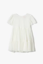 Koton Dress Tulle Short Sleeve Crew Neck