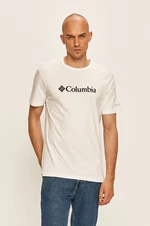 Tričko Columbia bílá barva, s potiskem, 1680053-014