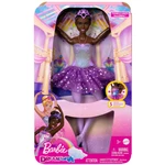 Barbie Svítící magická baletka s fialovou sukní