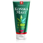 SwissMedicus Koňská mast s CBD hřejivá masť s hrejivým účinkom 200 ml