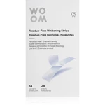 WOOM Residue-Free Whitening Strips bieliace zubné pásky 28 ks