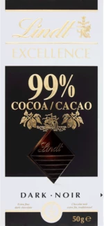 Lindt Excellence čokoláda horká 99% 50 g