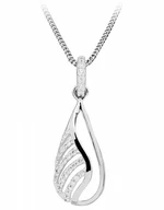 Silver Cat Módny náhrdelník so zirkónmi SC391