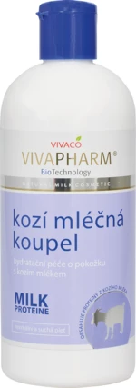 Vivapharm Kozie mlieko do kúpeľa s mliečnymi proteínmi, hydratačné 400 ml