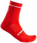 Castelli Entrata 13 Sock Red L/XL Chaussettes de cyclisme