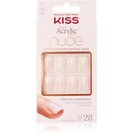 KISS Nude Nails Cashmere umelé nechty medium 28 ks