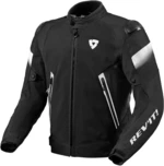 Rev'it! Jacket Control Air H2O Black/White XL Blouson textile