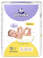 PANDA Detské prebaľovacie podložky 10 ks