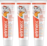 ELMEX Kids dětská zubní pasta pro děti 0-6 let triopack 3 x 50 ml