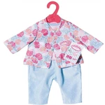 Zapf Creation Baby Annabell Oblečenie s bundou 43 cm kvetinová bunda bez kapucne