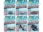 "Korea The Forgotten War" Military Set A of 6 pieces 2023 Release 1 Limited Edition to 2000 pieces Worldwide Diecast Models by Johnny Lightning