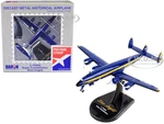 Lockheed L-1049G Super Constellation Commercial Aircraft "Blue Angels" United States Navy 1/300 Diecast Model Airplane by Postage Stamp