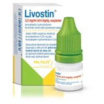 LIVOSTIN 0,5 mg/ml oční kapky suspense 4 ml